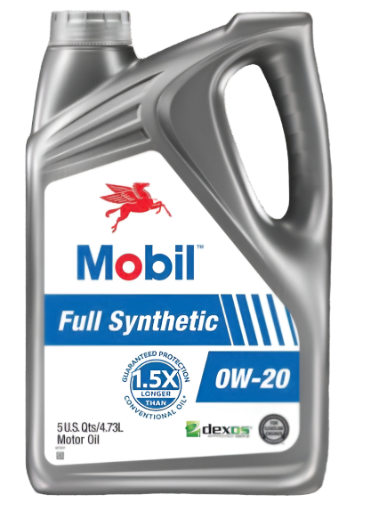 Mobil full sythetic 0w-20/ 5 qrt