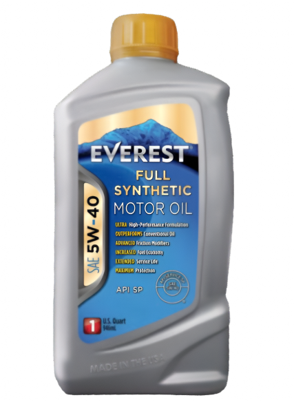 Everest 5w-40 full synthetic