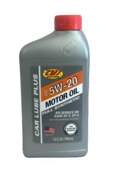 CMJ 5W-20 Full Synthetic Motor Oil – 1 U.S. Quart – Pack of 12 – Maximum Engine Protection