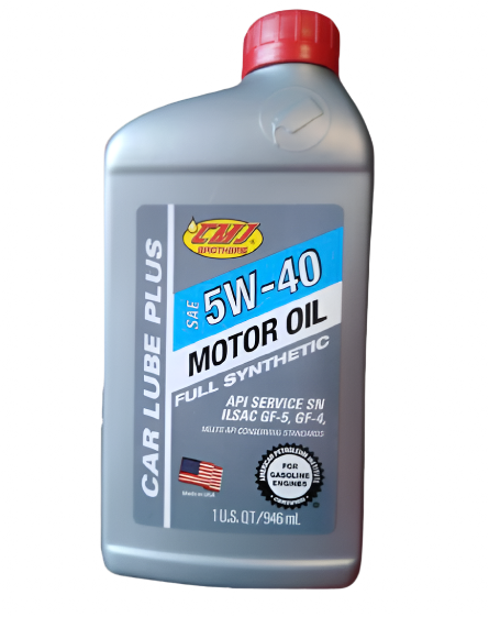 CMJ 5w-40 full synthetic