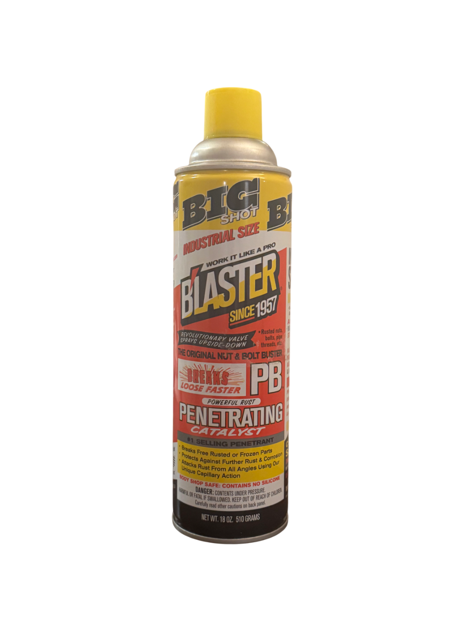 Big Shot Industrial Size Penetrating Catalyst – Powerful Nut & Bolt Buster | Fast Rust Removal & Valve Spray