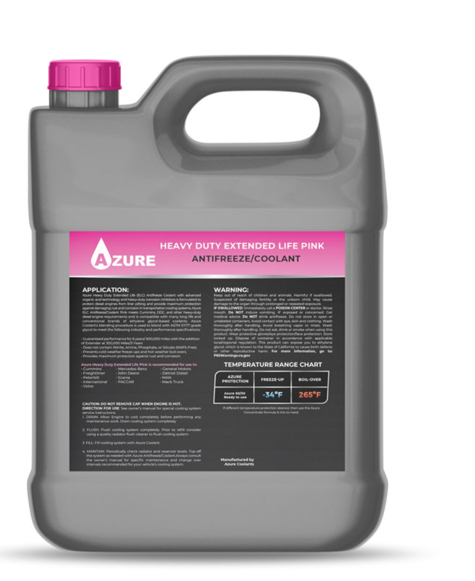 AZURE Heavy Duty Extended Life Nitrite-Free Pink – 1 Gallon (3.78 L)