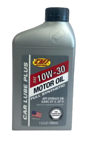 CMJ 10W-30 Full Synthetic Motor Oil – 1 U.S. Quart – Pack of 12 – High-Performance Engine Protection