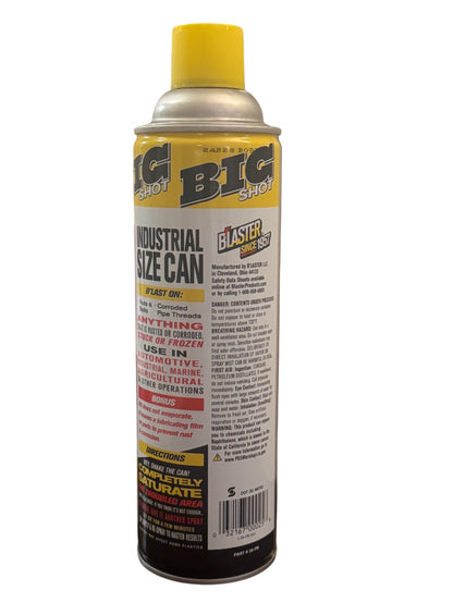 Big Shot Industrial Size Penetrating Catalyst – Powerful Nut & Bolt Buster | Fast Rust Removal & Valve Spray