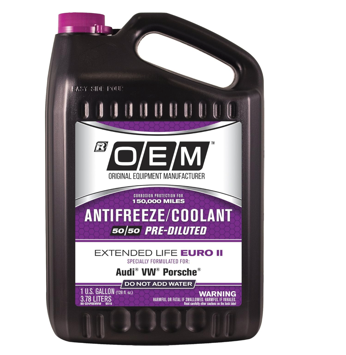 OEM Recochem European Vehicles Premium Antifreeze 50/50 Extended Life ...